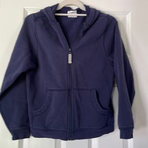Hanna Anderson Faded Blue Hoodie Sweatshirt Size 150cm (Size 12)